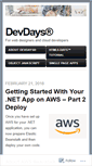 Mobile Screenshot of devdays.com