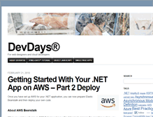 Tablet Screenshot of devdays.com